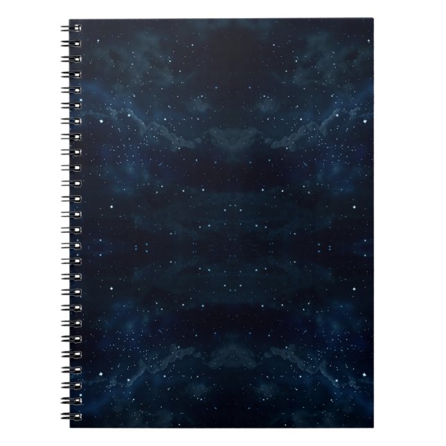 Carnet Ciel nocturne étoilé, Galaxie Espace céleste (Devant)