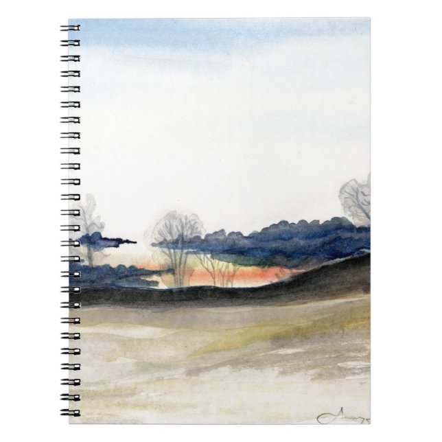 Carnet Ciel orageux (Devant)