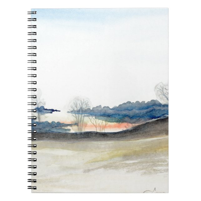 Carnet Ciel orageux (Devant)