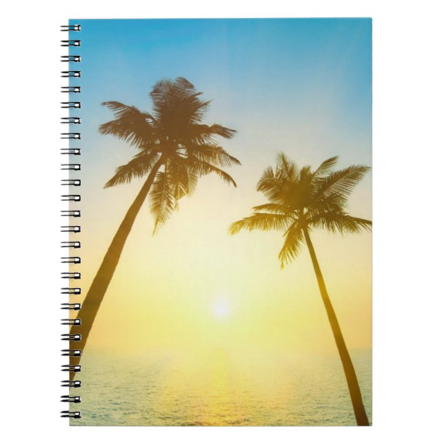 Carnet Ciel tropical idyllique (Devant)