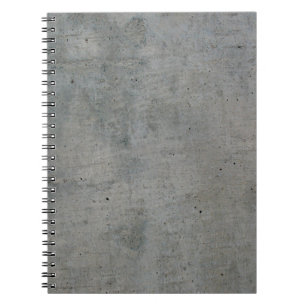 Carnet Cimetière en béton texture grise