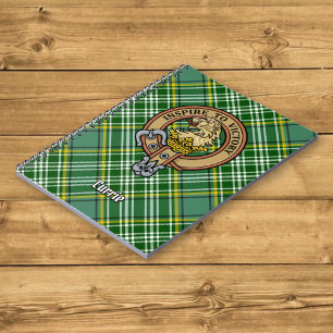 Carnet Cimier de lion Clan Currie sur Tartan
