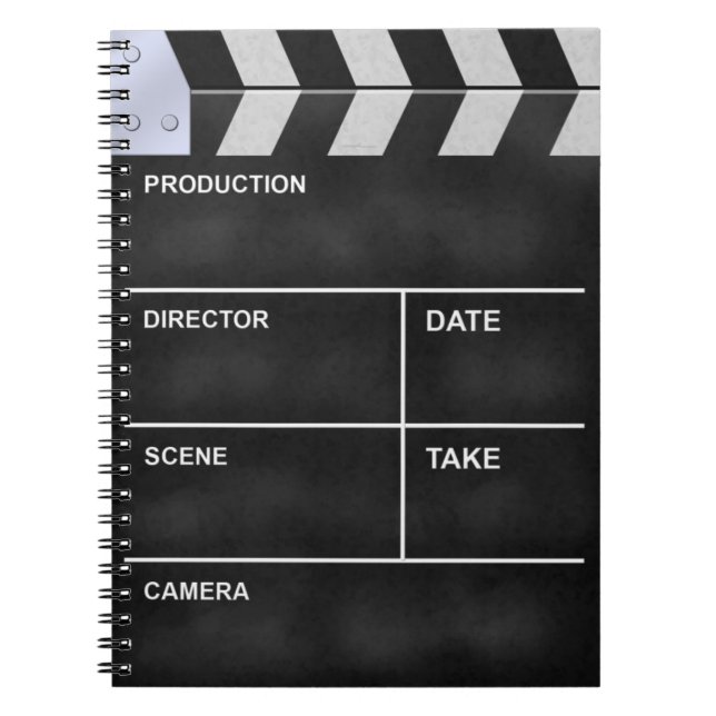 Carnet Cinéma de claquette (Devant)