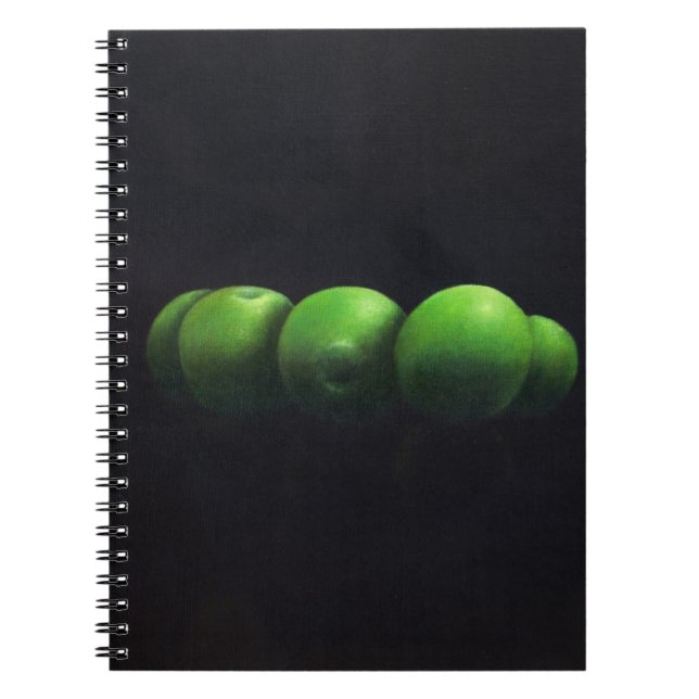 Carnet Cinq pommes vertes (Devant)