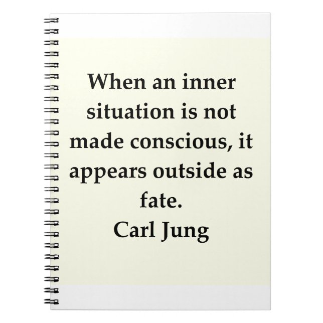 Carnet citation de Carl Jung (Devant)