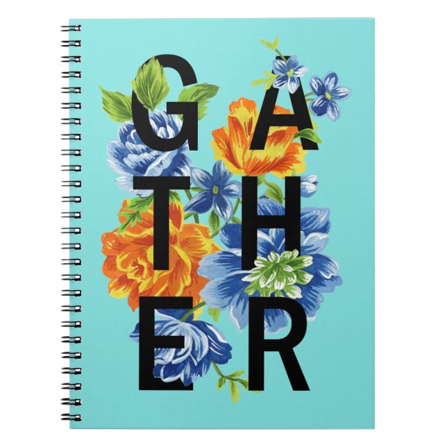 Carnet Citation de collecte de fleurs (Devant)