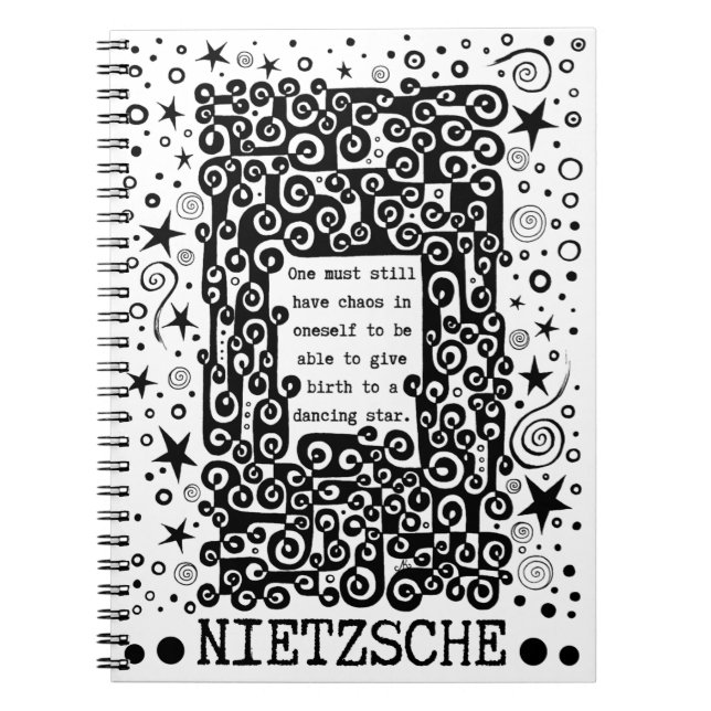 Carnet Citation de Dancing STAR par Nietzsche (Devant)
