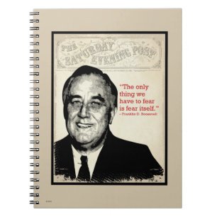 Carnet Citation de Franklin D. Roosevelt