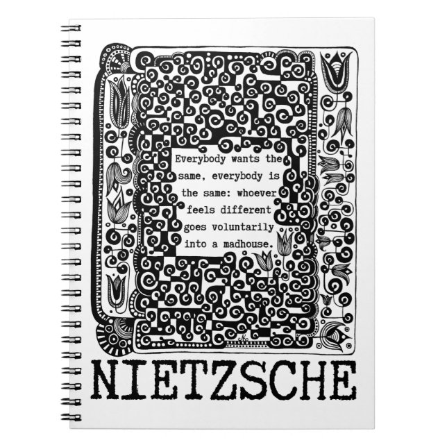 Carnet citation de la philosophie mouton et MADHOUSE de N (Devant)