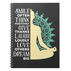 Carnet Citation de méditation du Yoga bouddhiste Bouddhis