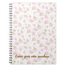Citation de photo personnalisée Spirale rose paste