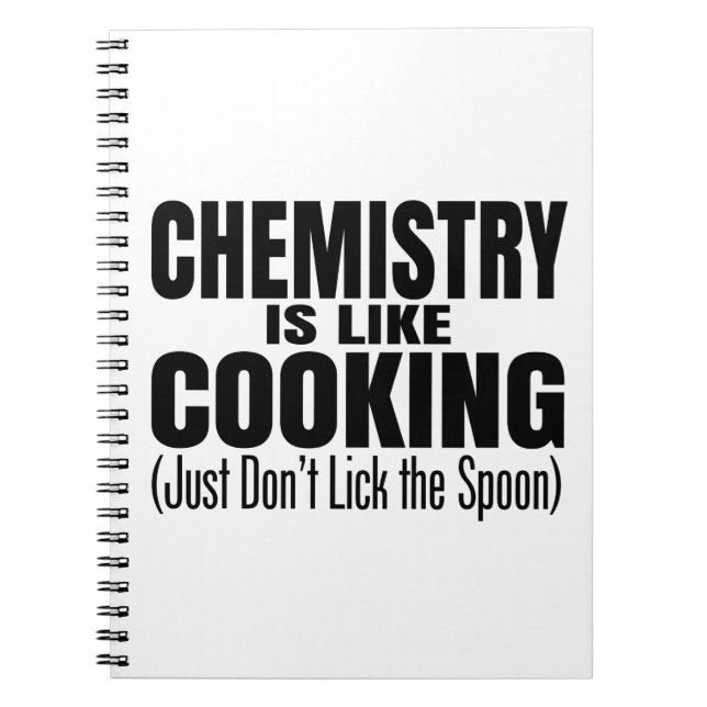 Carnet Citation de professeur de chimie amusante (Devant)