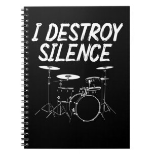 Carnet Citation de tambour Drumset Rock Band Drum Musicie
