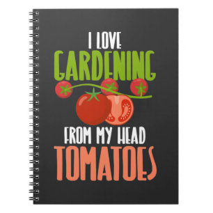 Carnet Citation des tomates de jardinage des Plantes de t