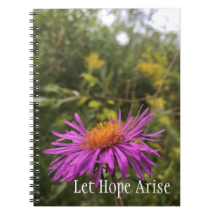 Carnet Citation d'espoir inspirationnelle Plutôt Purple G