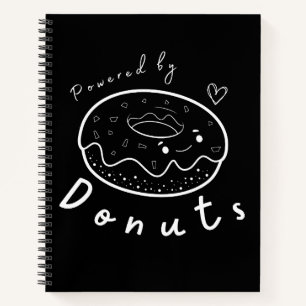 Carnet Citation drôle de beignet mignon Kawaii