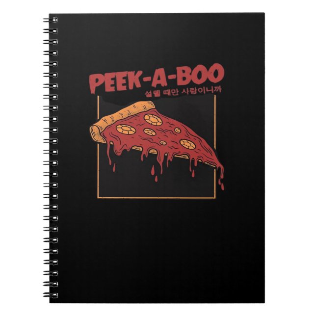 Carnet Citation drôle Peekaboo (Devant)