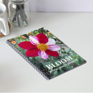Carnet Citation Fleurir Où Vous Êtes Planté Floral