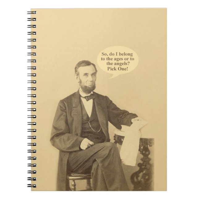 Carnet Citation historique de Lincoln Ages ou Angels (Devant)