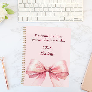 Carnet Citation inspirante arc rose