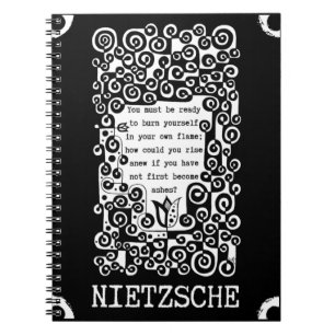 Carnet Citation inspirante de PHOENIX par Nietzsche