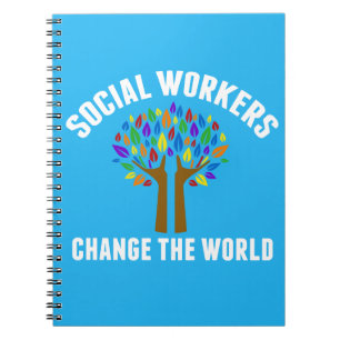 Carnet Citation mignonne de travail social