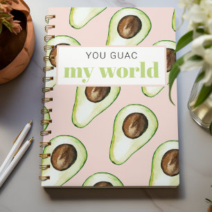 Carnet Citation Moderne Pastel Rose Et Vert Avocado Amusa