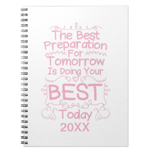 Carnet Citation Pour Filles Motivationnelles - Faites Vot