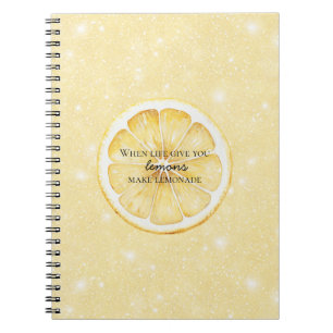 Carnet Citation White Life Vous Donne Des Citrons