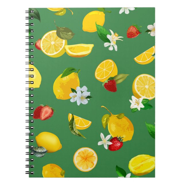 Carnet Citron et fraise 4 (Devant)