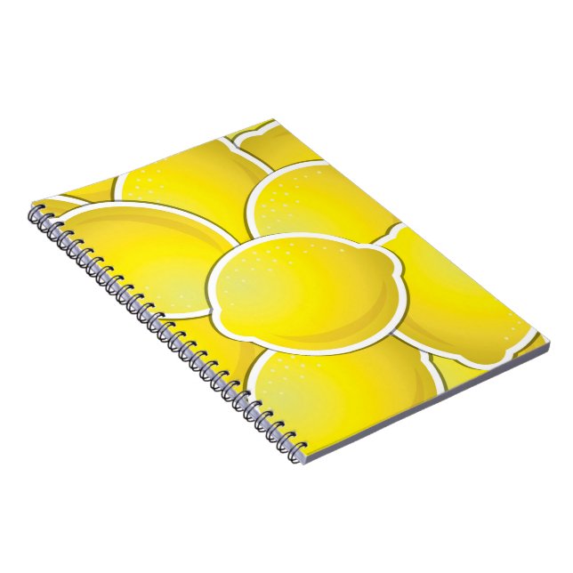 Carnet Citron funky (Côté Droit)