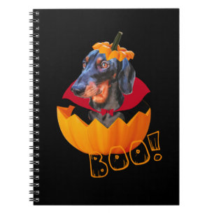 Carnet Citrouille de saucisse d'Halloween
