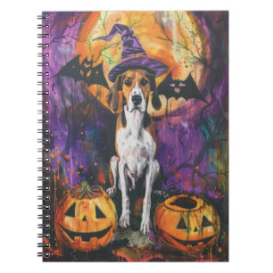 Carnet Citrouille d'Halloween américain Foxhound