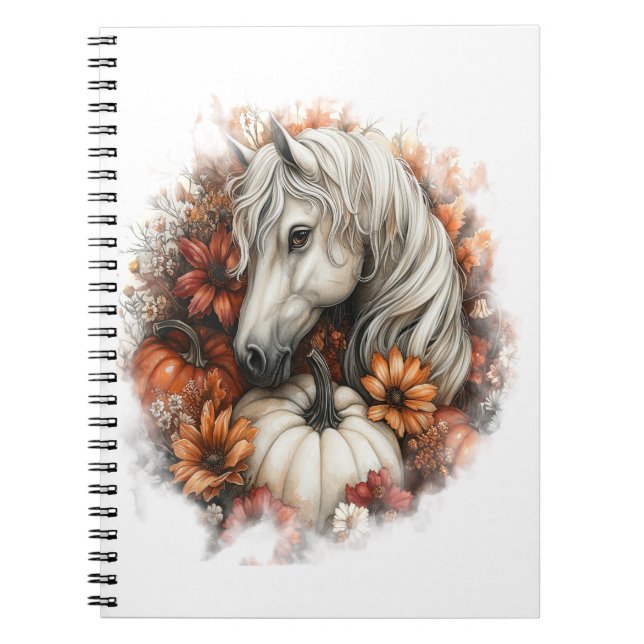 Carnet Citrouille du pays du cheval (Devant)