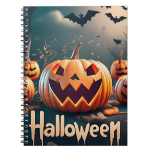 Carnet citrouilles d'Halloween