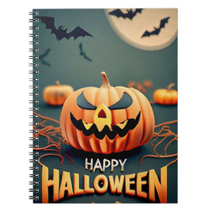 Carnet citrouilles d'Halloween