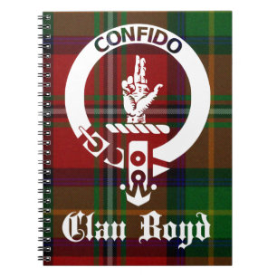 Carnet Clan Boyd Crest Tartan
