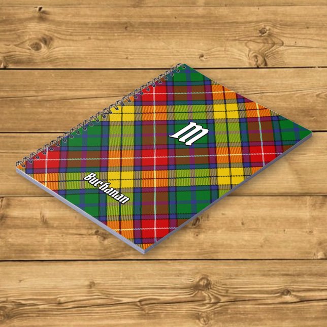 Carnet Clan Buchanan Tartan (Créateur téléchargé)