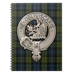 Carnet Clan Campbell Crest & Tartan