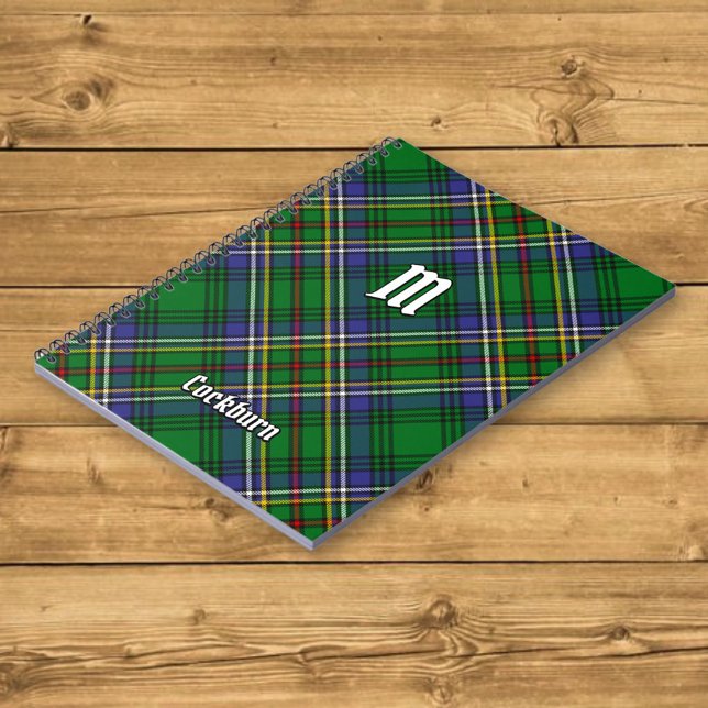 Carnet Clan Cockburn Tartan (Créateur téléchargé)