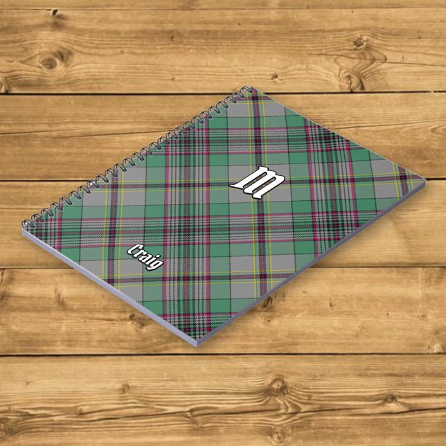 Carnet Clan Craig Tartan (Créateur téléchargé)