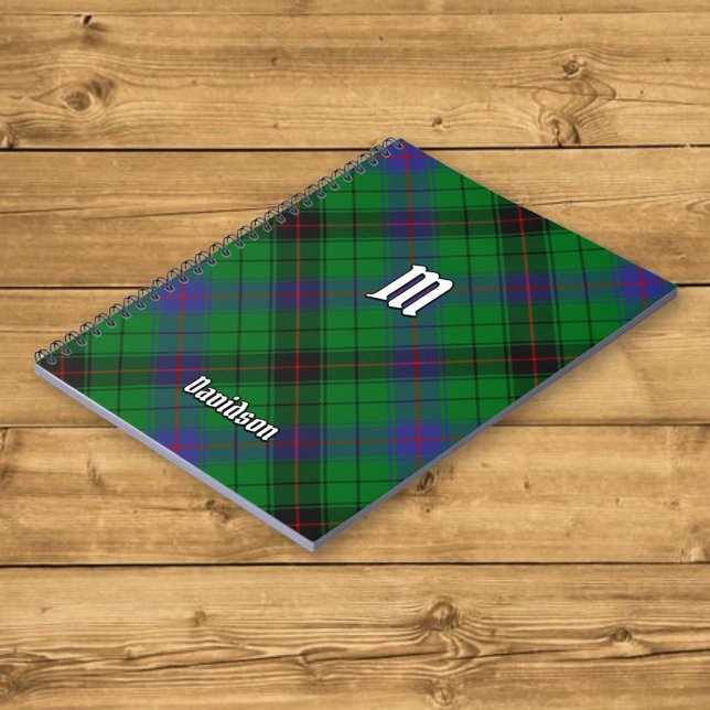 Carnet Clan Davidson Tartan (Créateur téléchargé)