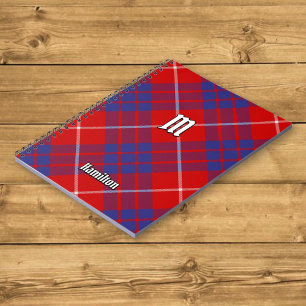 Carnet Clan Hamilton Red Tartan