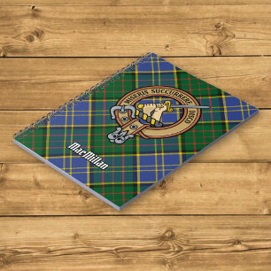 Carnet Clan MacMillan Crest sur la chasse Tartan