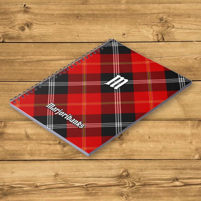 Carnet Clan Marjoribanks Tartan (Créateur téléchargé)