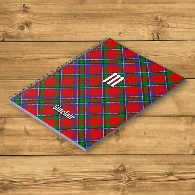 Carnet Clan Sinclair Tartan (Créateur téléchargé)