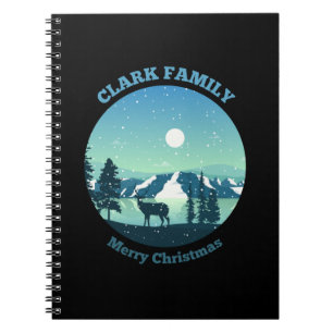 Carnet Clark Family Joyeux Noël
