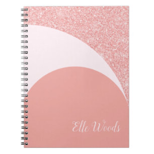 Carnet Classeur de Concours sur Mesure - Rose Gold Glitz