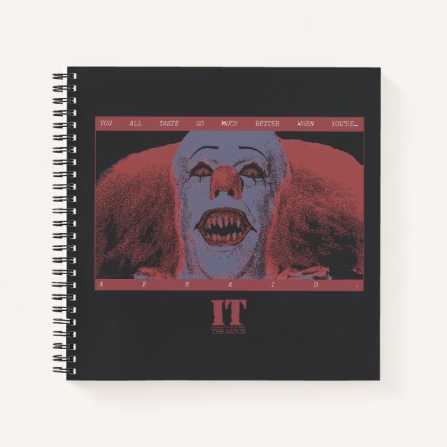 Carnet Classic Pennywise - beaucoup mieux quand vous avez (Devant)