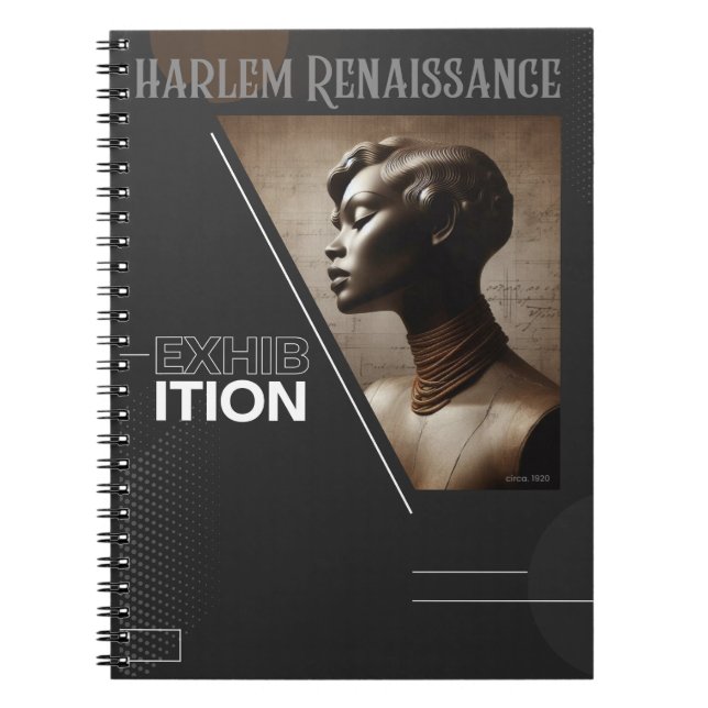 Carnet Classic Sophisticated Harlem Renaissance  Playing (Devant)